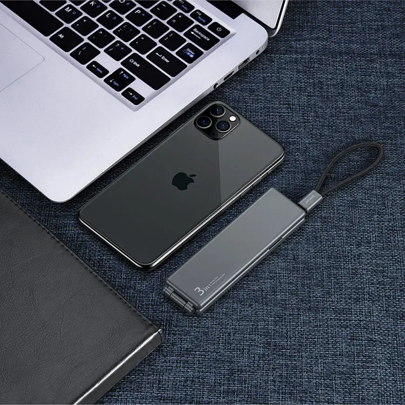 Portable Multifunctional One for Three Chargers