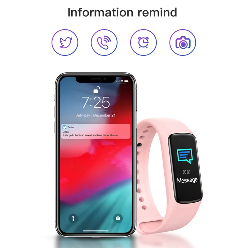 Pedometer Heart Rate Blood Pressure Oxygen Sleep