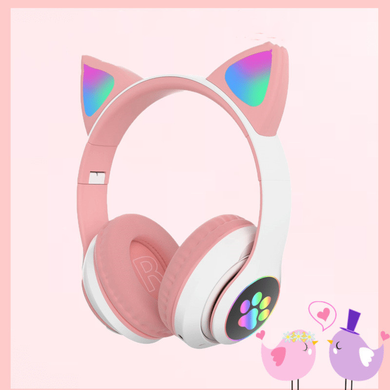 Cat Ear Bluetooth Headset Wireless Light Emitting Headset - Image 4