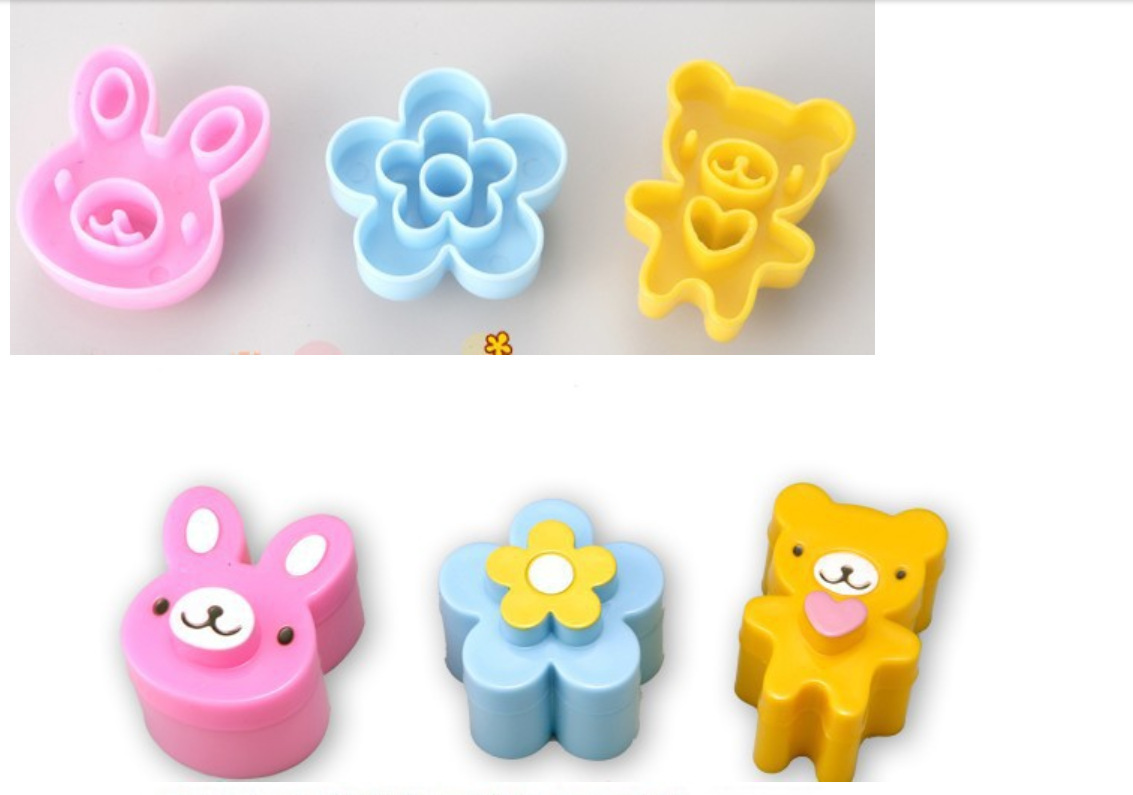 Cartoon Sandwich Toast Bread Cookie Embosser