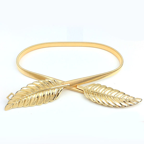 Decorative Belt Elastic Elastic Gold Women's Fine Dress Belt