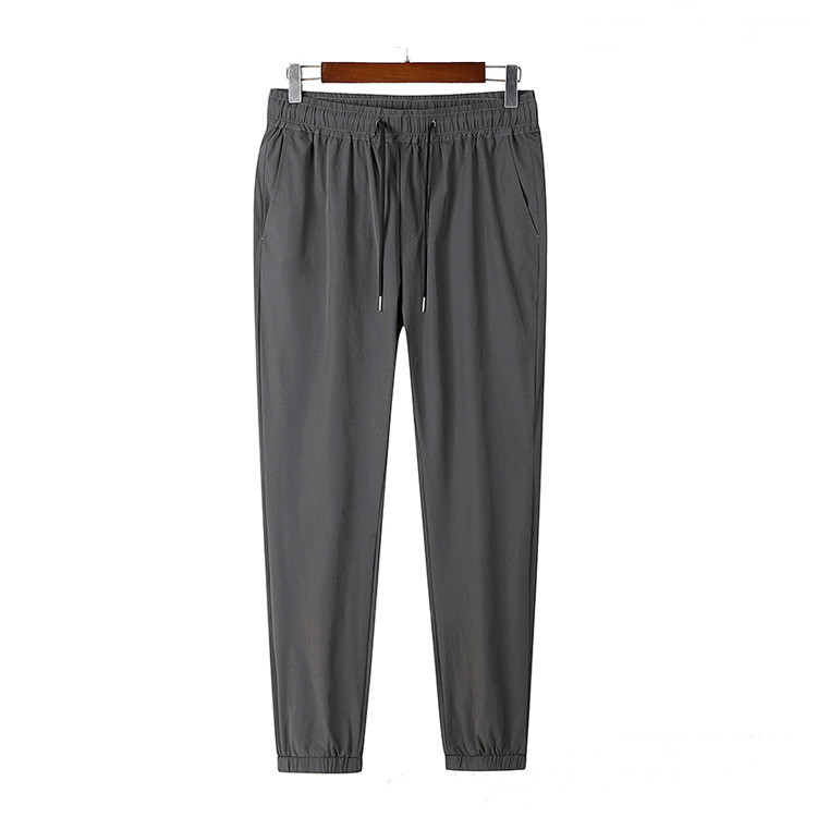 Title 3, Pantalon Casual Homme Ultra-Fin en Soie Glacée ...