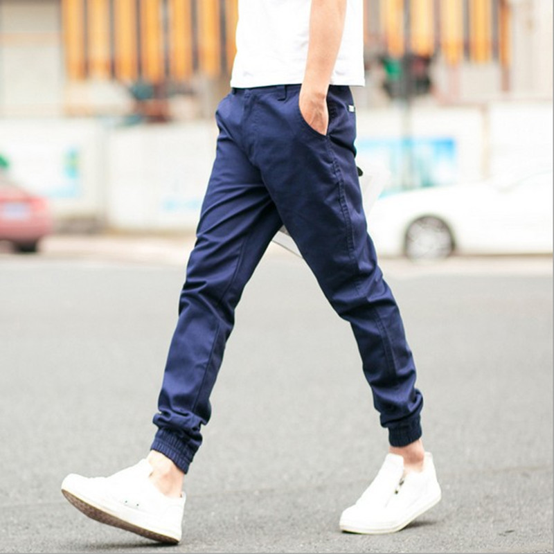 Title 1, Mens Slim-fit Ankle-length Casual Pants, offer...