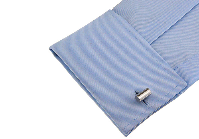 Cylindrical Laser Cufflinks, picture 2 of 4