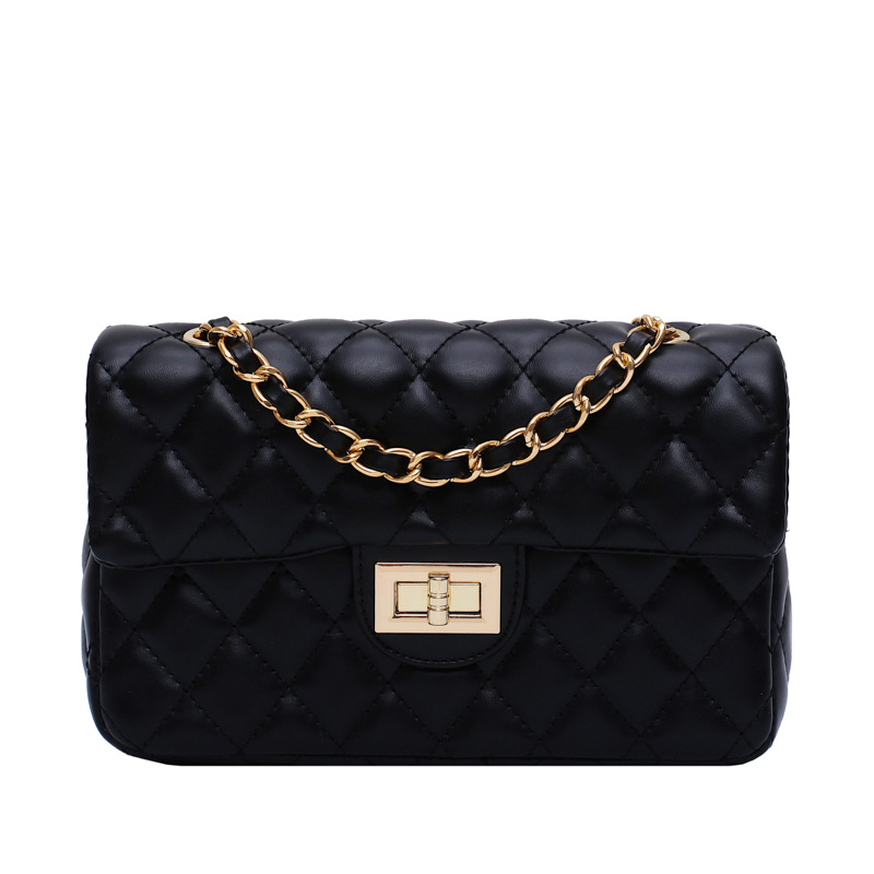 Title 8, All-Match One-Shoulder Diamond Chain Crossbody ...