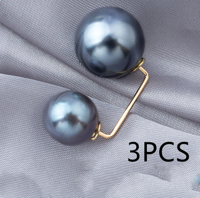 Антисветовая брошь, юбка, пуговица на талии, жемчуг для ногтей