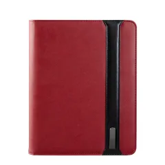 Multifunctional Business Notebook Manager With USB - Red - View 1