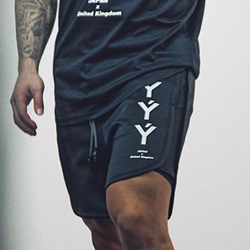 Training Running Quick-Drying Breathable Sports Double Shorts