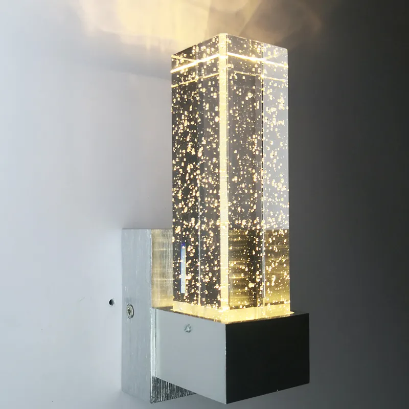 High Quality LED Aluminum Bubble Crystal Wall