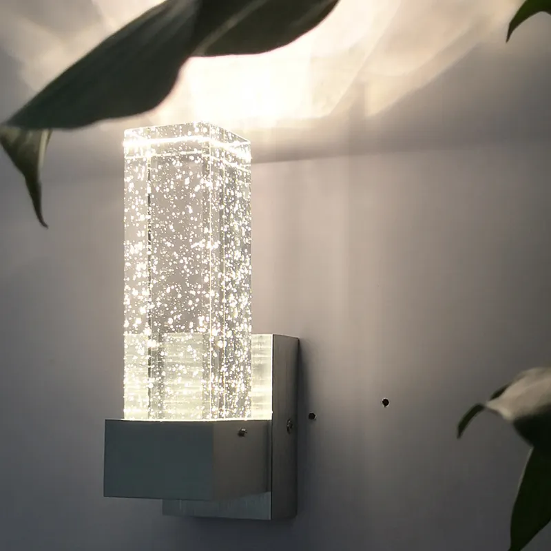 High Quality LED Aluminum Bubble Crystal Wall