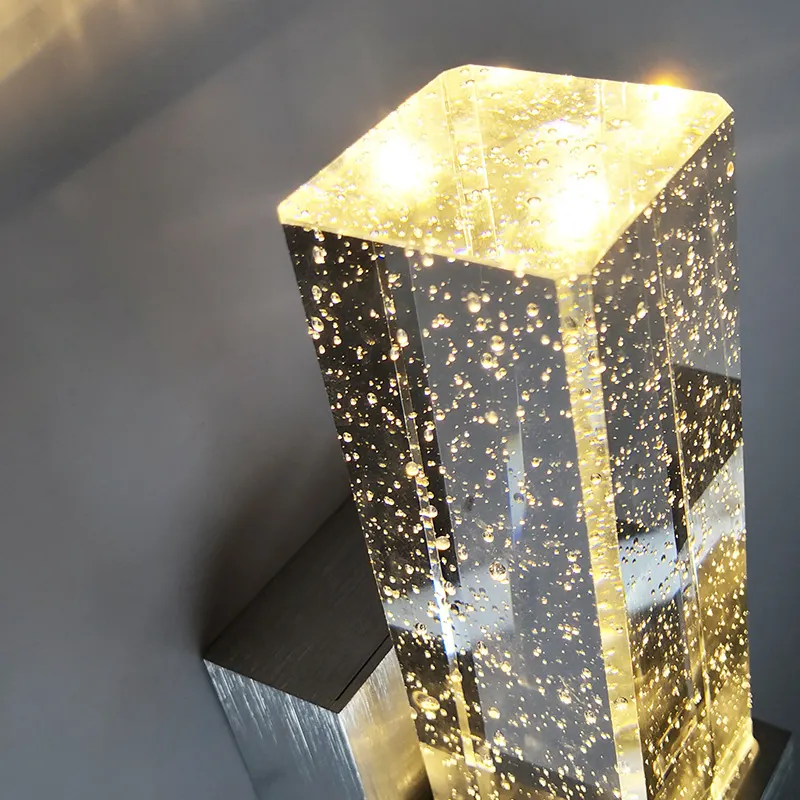High Quality LED Aluminum Bubble Crystal Wall