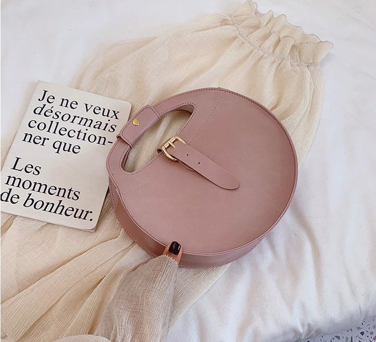 Round All Match European And American Fashion Small Round Bag - Image 5
