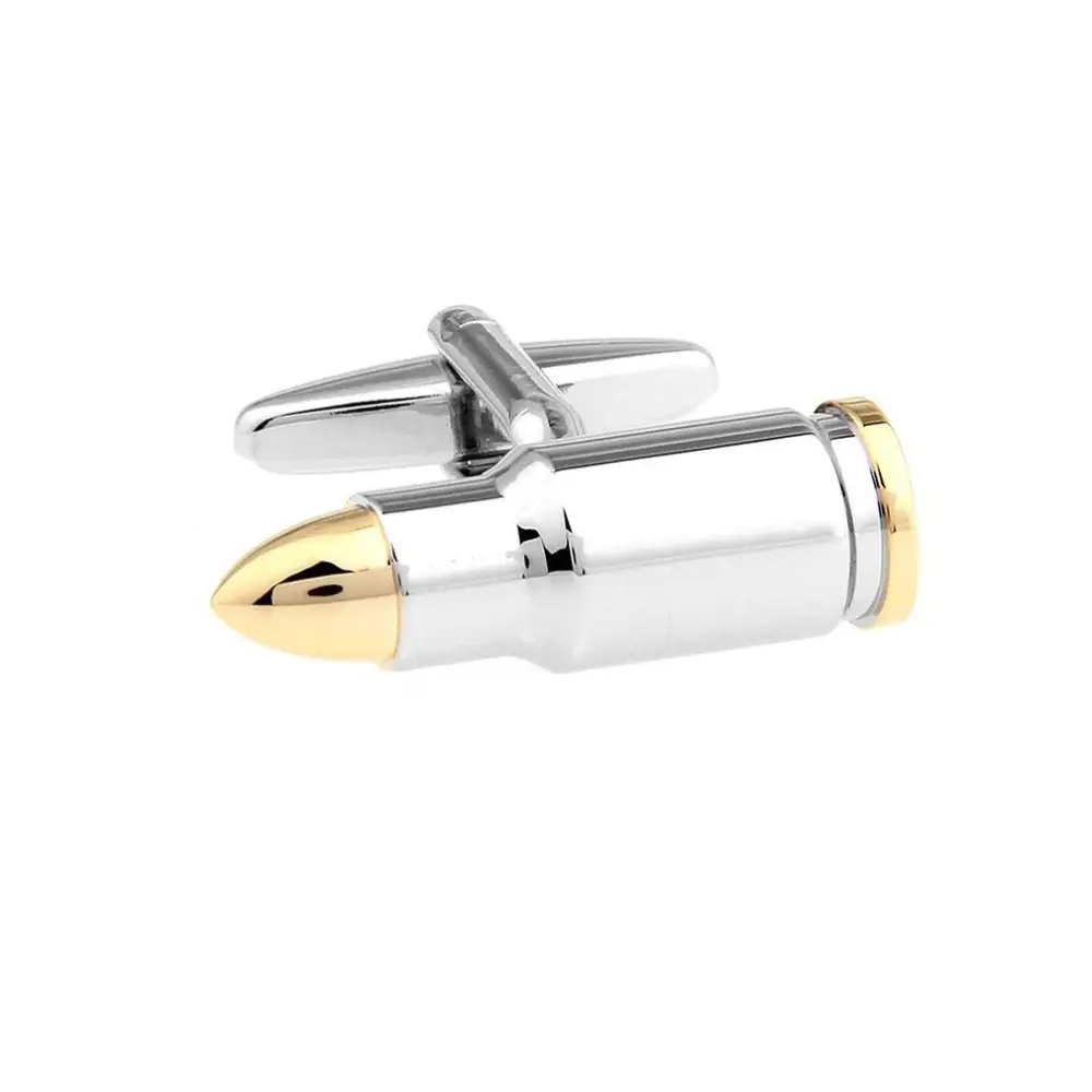 Bullet Style Cufflinks Simple Shirt Cuff