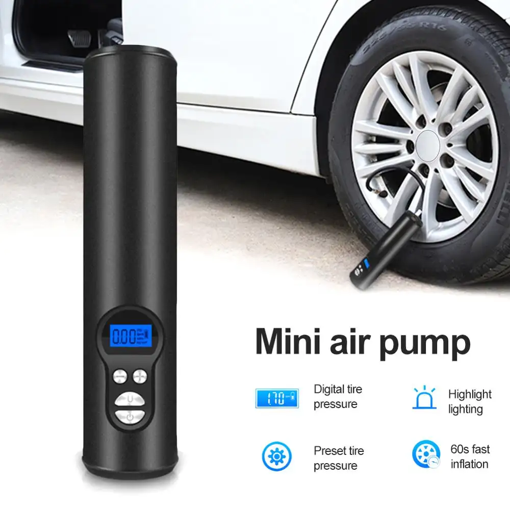 Wireless Car Air Pump Smart Portable Pump