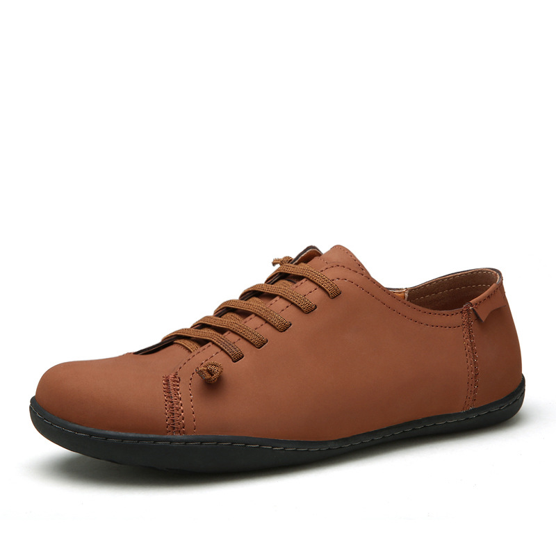 Title 4, Herren Low-Top Schuhe aus kleinem Leder, rutsch...