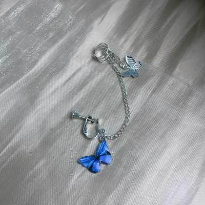 Butterfly Earrings Women Long Temperament Personality