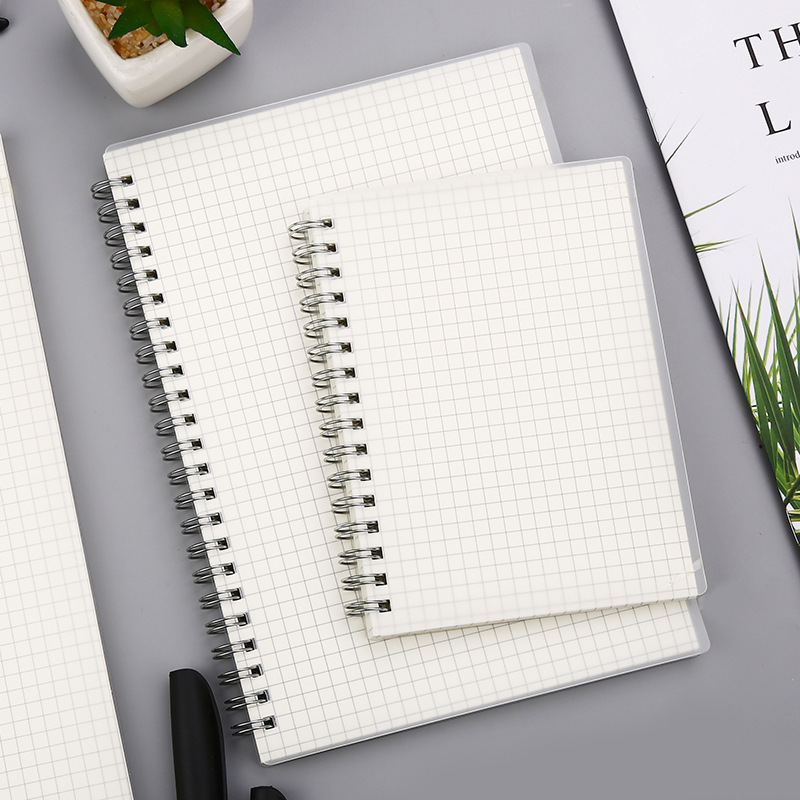 Creative Coil Horizontal Line Grid Dot Matrix Notebook