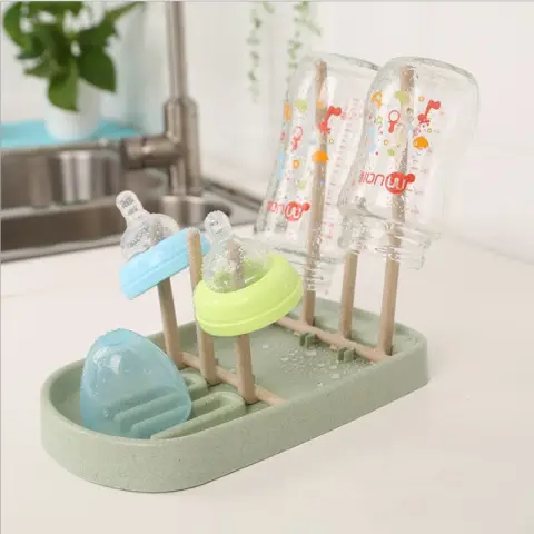 Baby Bottle Drying Rack Drain Stand Water Cup Holder