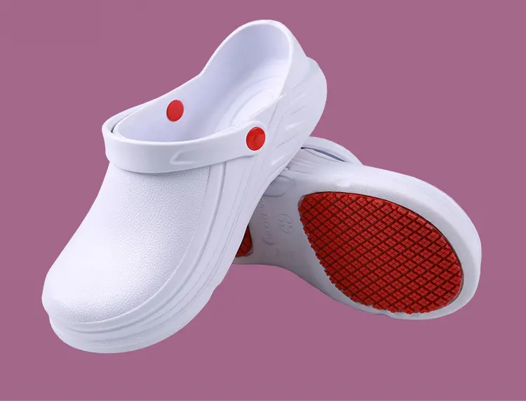YEINSHAARS EVA Unisex Slippers Non-slip Waterproof Oil-proof Kitchen Work