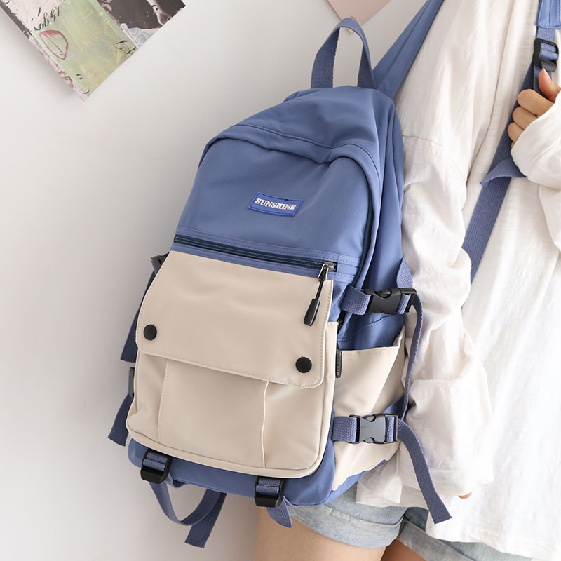 Title 19, Japanische Tooling Color-Blocking Rucksack für ...