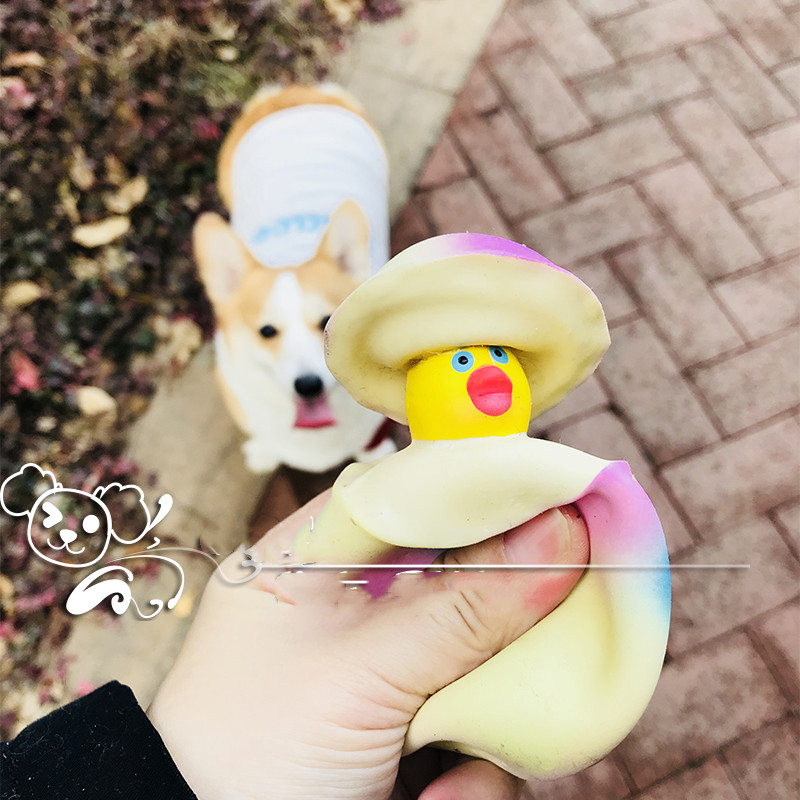 ของเล่นเสียงสำหรับสุนัขเล็ก ยางลาเท็กซ์ ทำความสะอาดฟัน น่ารักเหมือนตุ๊กตาหมี รุ่นไข่ เหมาะสำหรับสุนัขพันธุ์เล็ก