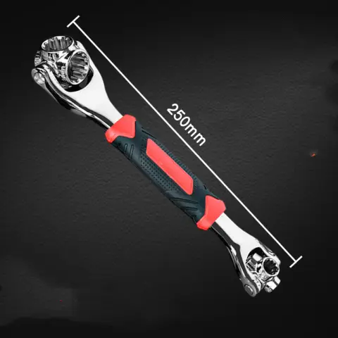 Multi-Function Wrench Set of Handle Socket 8-In-1