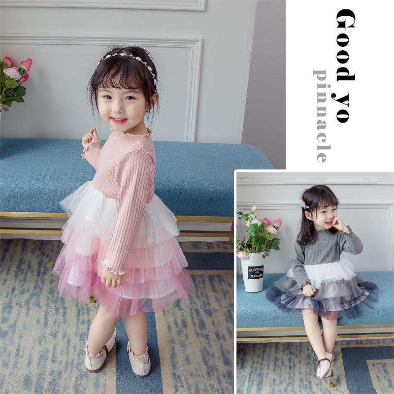 New Korean Style Mesh Princess Dress
