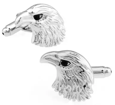 French Shirt Sleeve Nail Animal Shape Silver