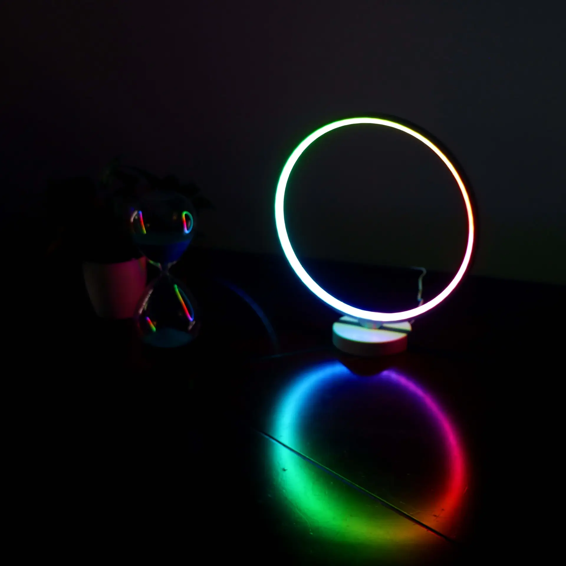 Full Moon Lamp Table Night Light Creative