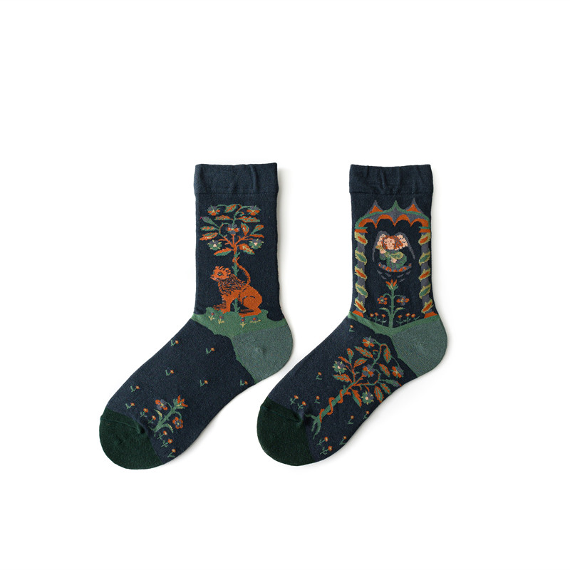 Title 2, Korean Style Cotton Socks Warm Personality Men...