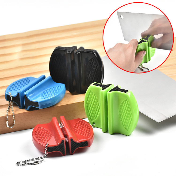 Title 3, Portable Mini Double-Sided Knife Sharpener