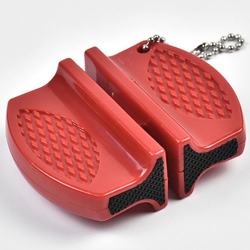 Title 9, Portable Mini Double-Sided Knife Sharpener