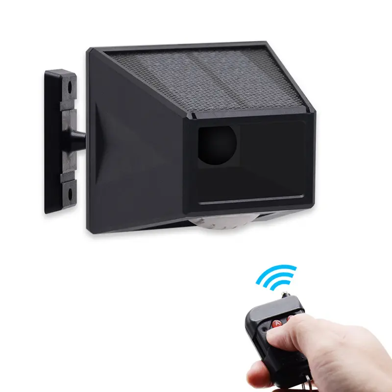 Solar Infrared Body Sensing Remote Control Alarm