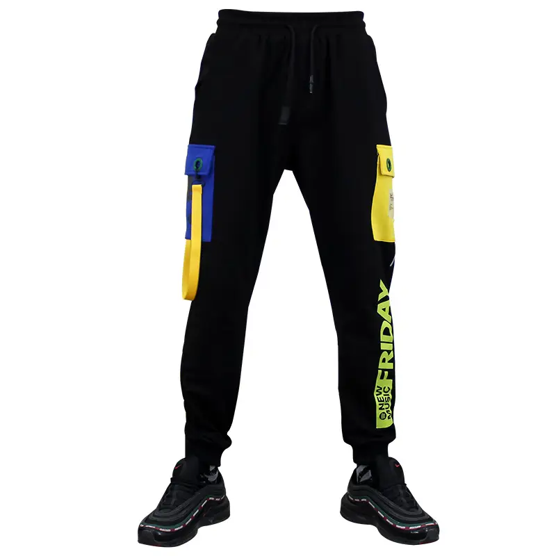 Men's Casual Nine Hip Hop Loose Overalls