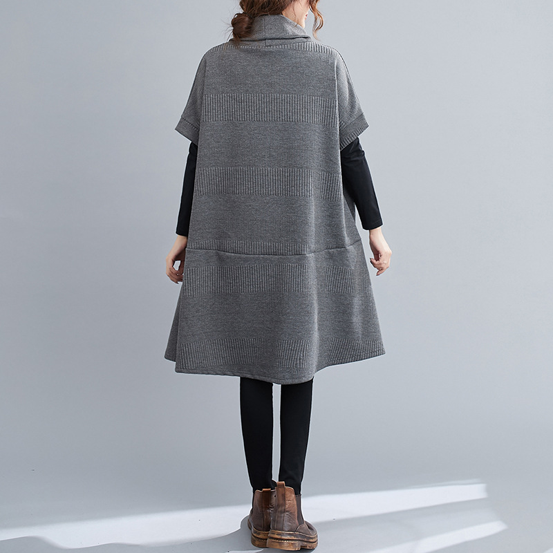 Rosina - Stilig strikket genser kjole