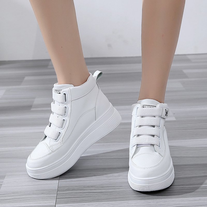 Casual Velcro Platform Boots