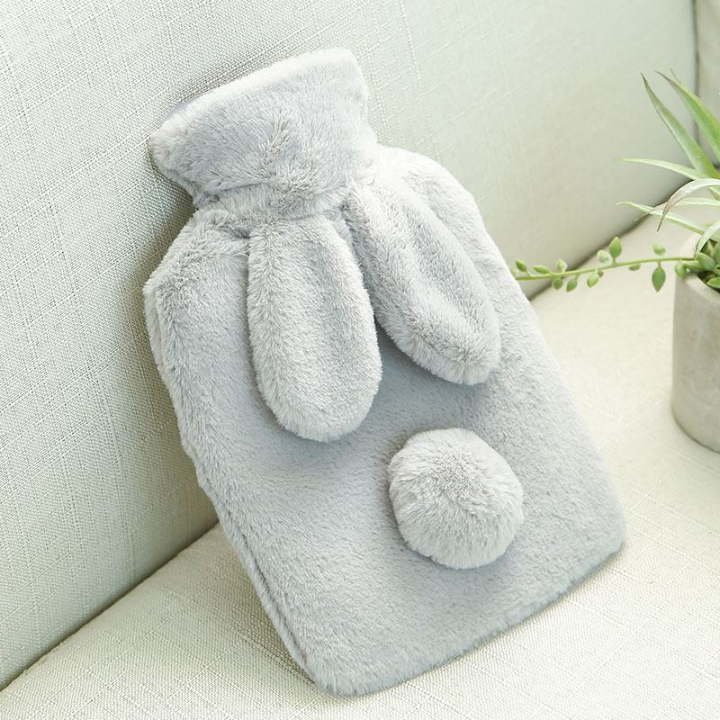 Ear rabbit Irrigation Water Bottle, Winter Warm Rubber