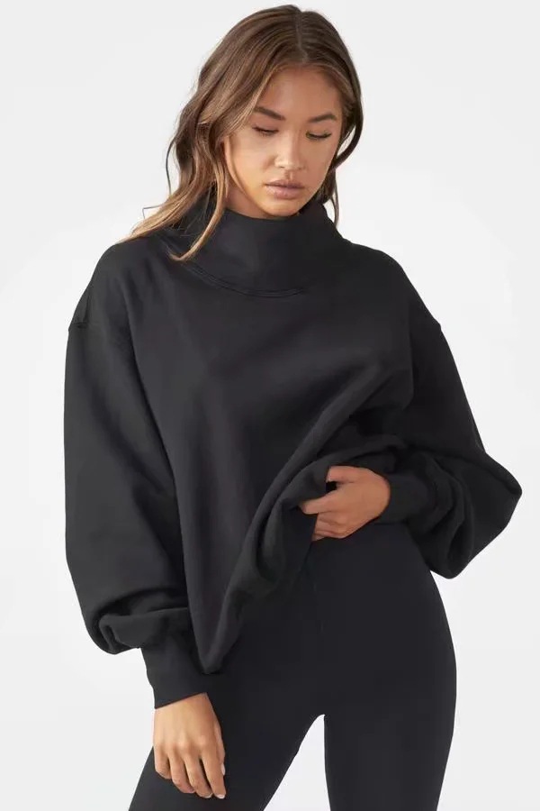 Title 4, Lazy Solid Color Loose Oversized Sweater