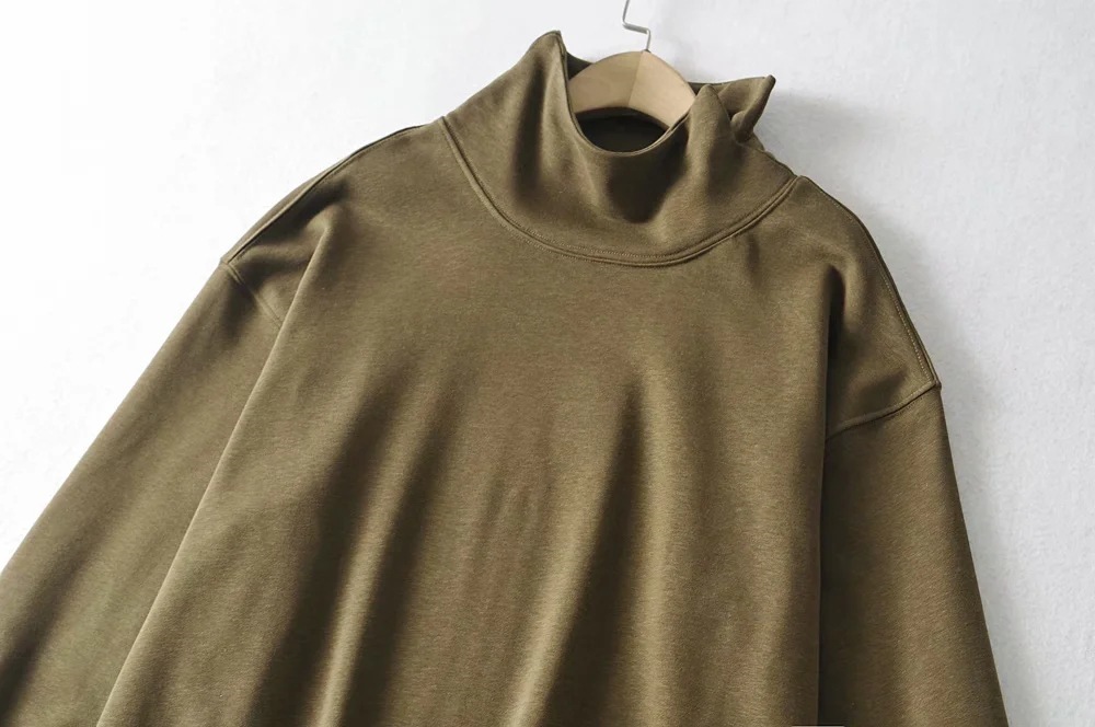 Title 10, Lazy Solid Color Loose Oversized Sweater