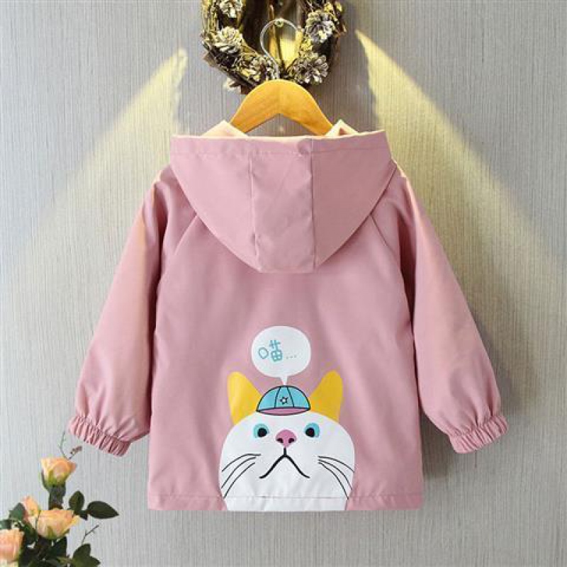 Meow coat pink