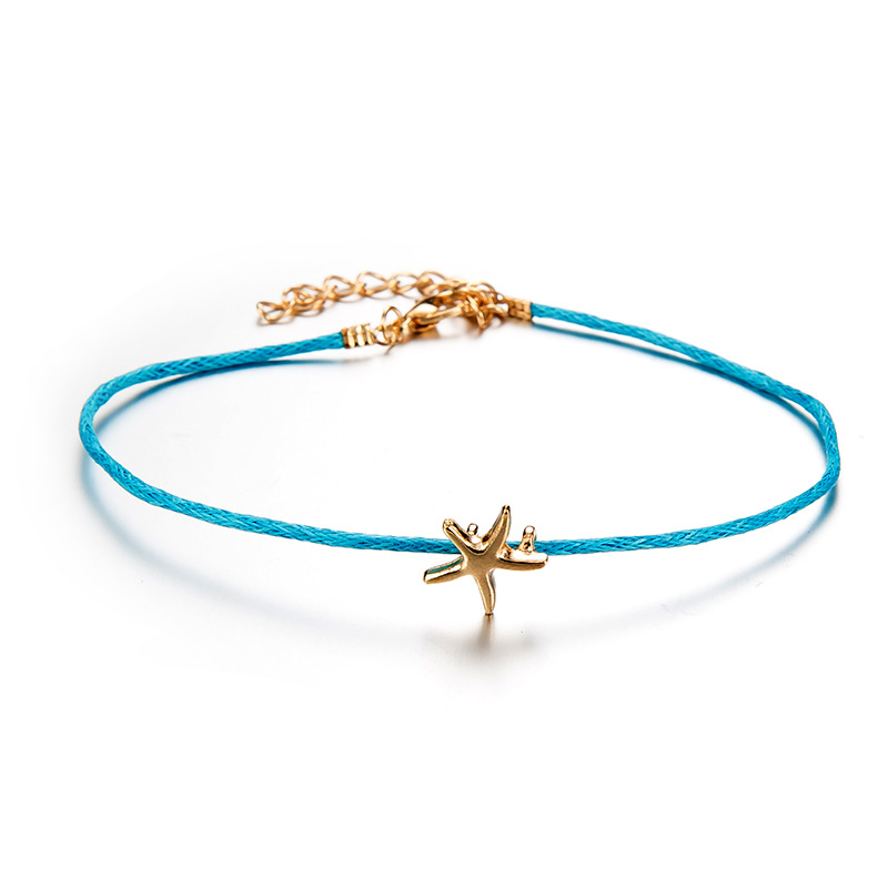 Title 1, Fashion Creative Starfish Shell Eies Color Rhin...