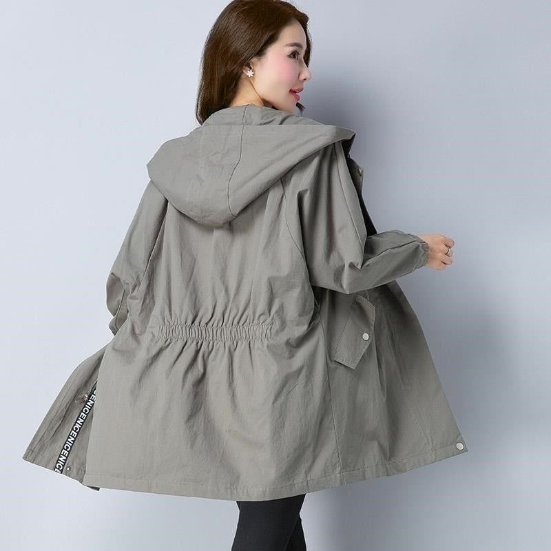 Women's Windbreaker Mid-Length Korean Spring Dress