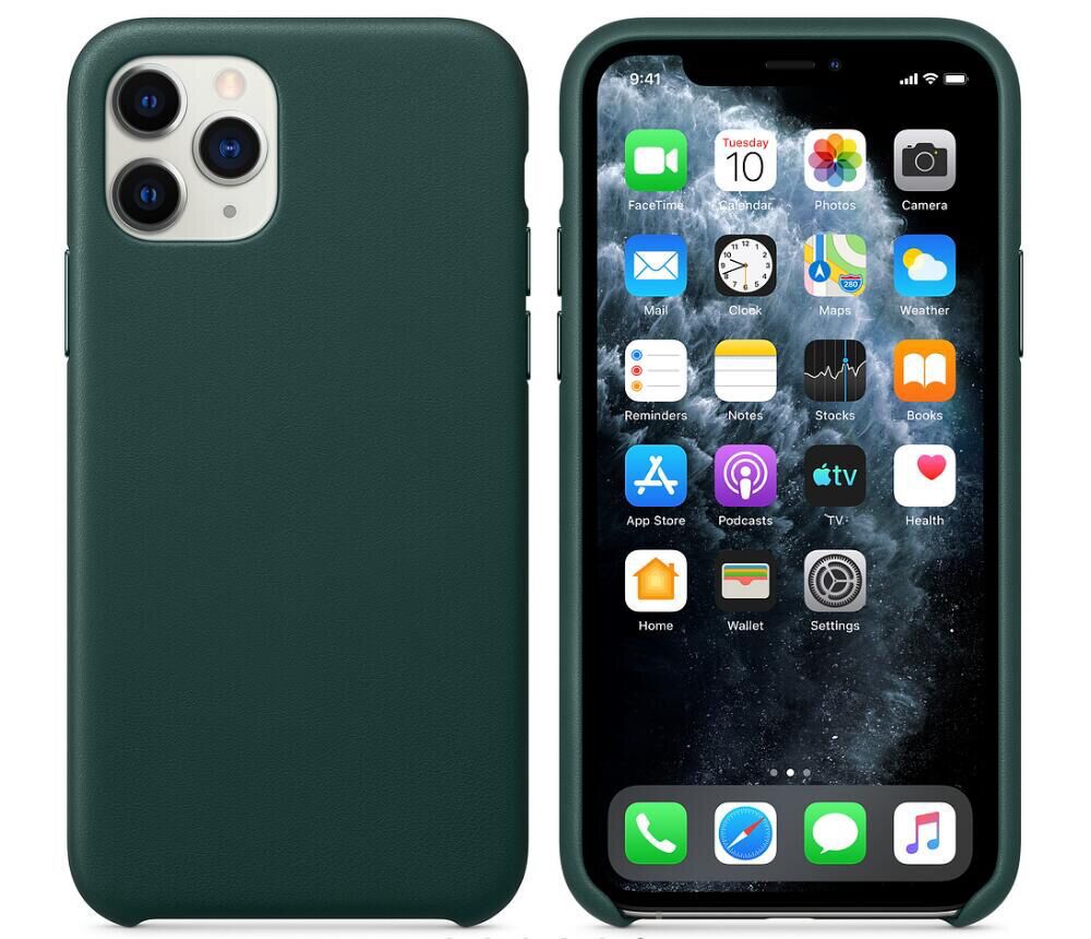 Imported First Layer Cowhide Phone Case - Image 3