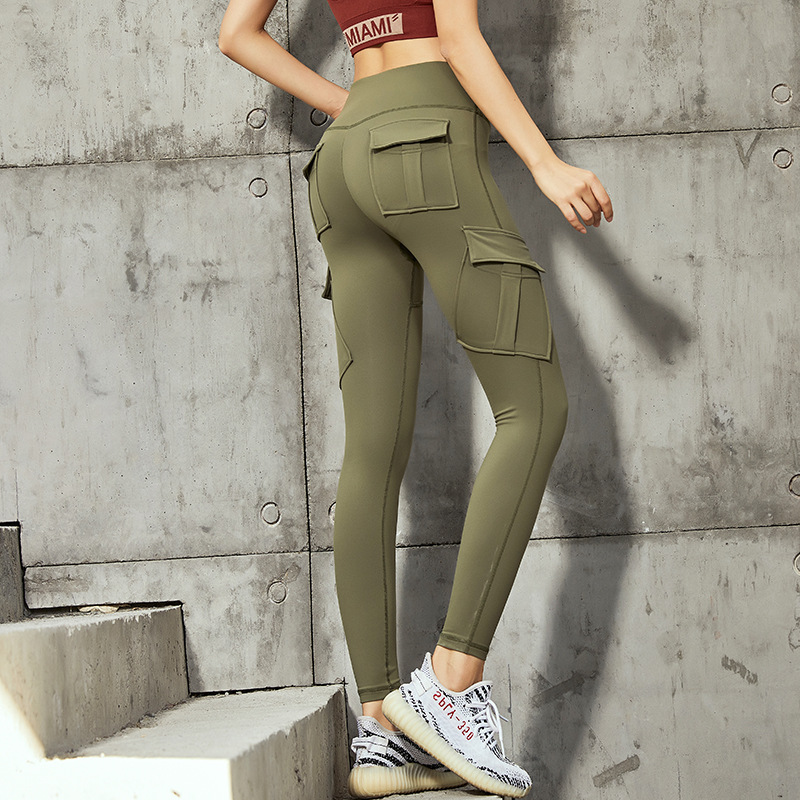 Europe And The United States Show Up Buttocks Sports Overalls