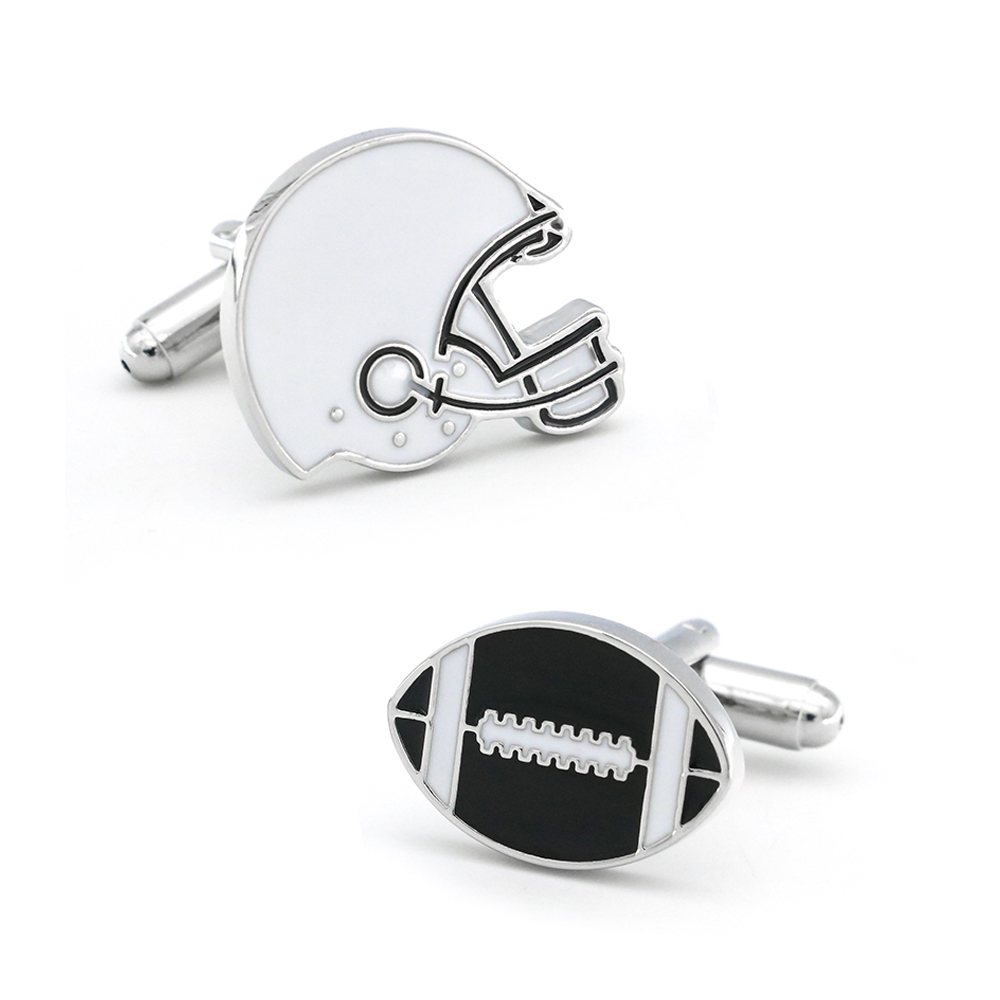 Football Helmet Cufflinks, picture 2 of 4