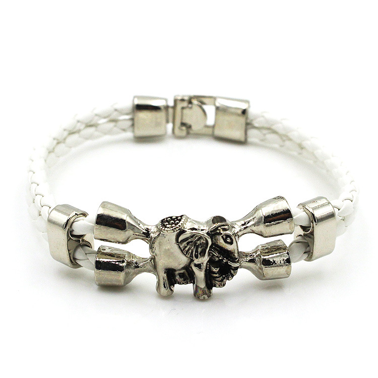 European And American Neutral Vintage Men's Leather Bracelet