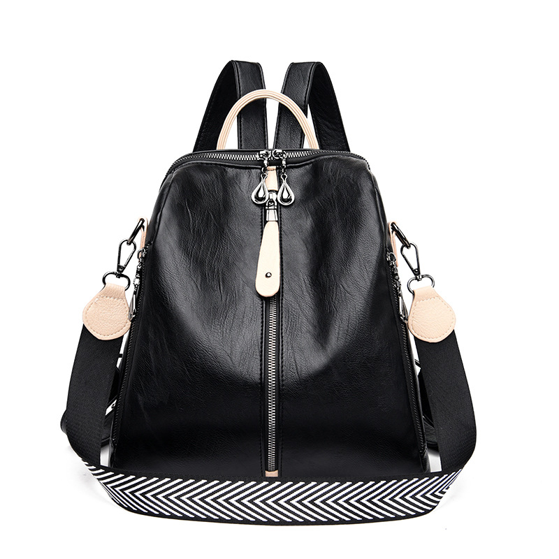 Title 4, Multifunktionaler Rucksack Damen Mode Leder Kor...