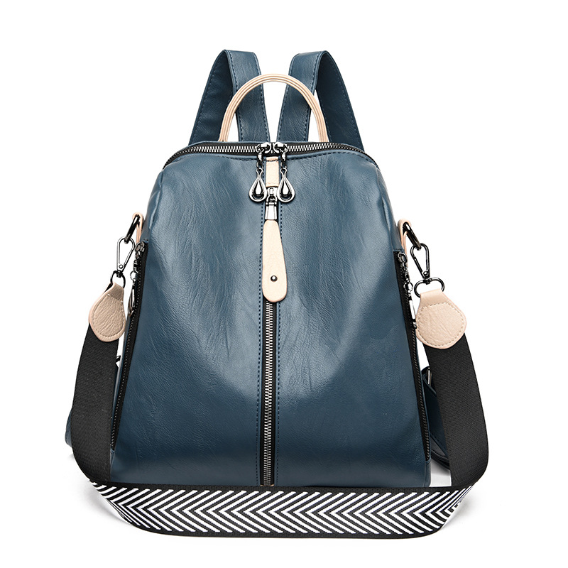 Title 6, Multifunktionaler Rucksack Damen Mode Leder Kor...