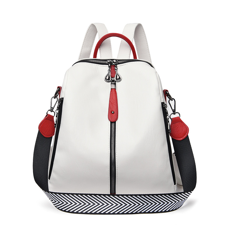 Title 5, Multifunktionaler Rucksack Damen Mode Leder Kor...