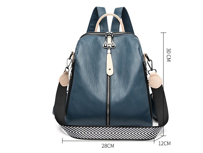 Title 1, Multifunktionaler Rucksack Damen Mode Leder Kor...